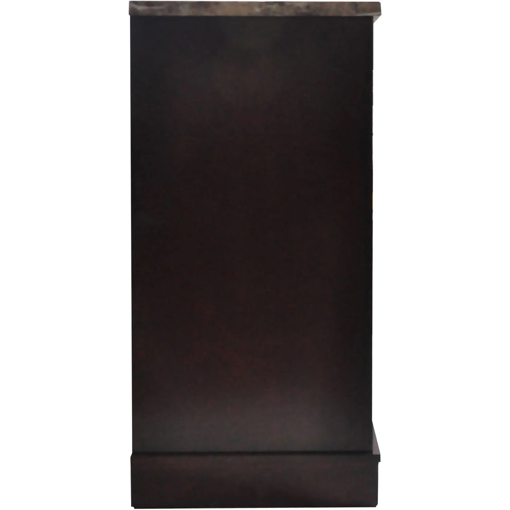 Cambridge Seville 47" Freestanding Electric Fireplace with Remote, Mahogany Mantel P837