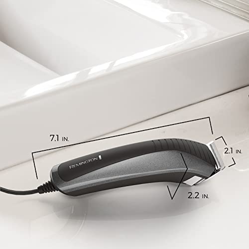 Remington Easy Fade Haircut Kit, Hair Clippers for Men, Black Q383