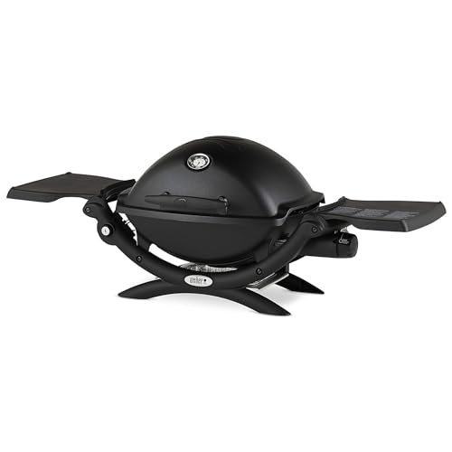 Weber Q1200 Liquid Propane Grill, Green