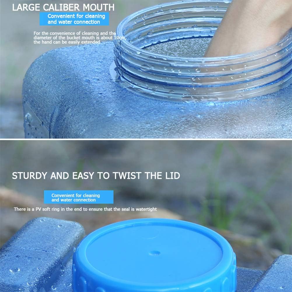 Orgone Water Storage Container with Faucet for Camping N5045