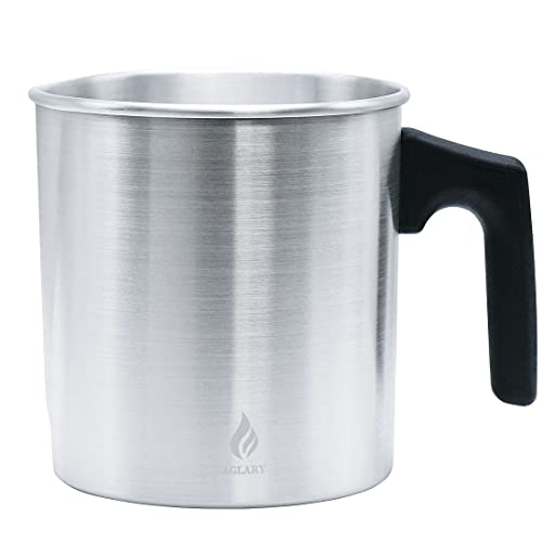 AGLARY Candle Wax Melting Pot, 1.2L, Aluminum Candle Making Pouring Pot Holds Up to 2 Pounds Wax