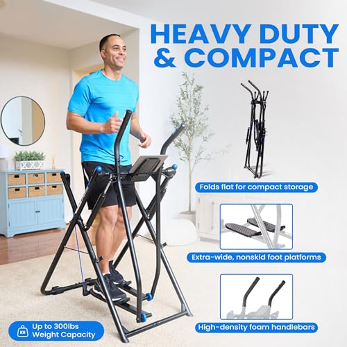 Gazelle Tony Little Total Body Fitness Elliptical Glider for Home Gym C77154