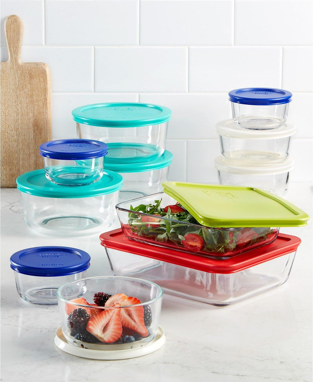Pyrex 22 Piece Food Storage Container Set W354