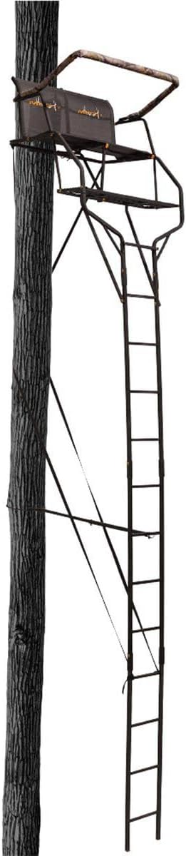 Muddy Double Droptine 2-Person 18" Ladderstand Treestand L7648