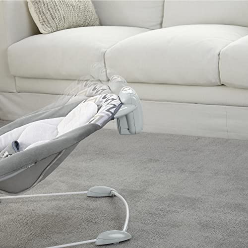 Ingenuity SmartBounce Automatic Baby Bouncer Seat with White Noise, 0-6 Months, Up to 20 lbs B12396