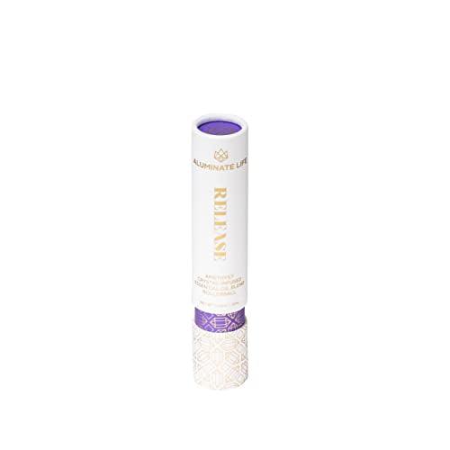 Essential Oil Rollerballs 34oz Sleep Rose Quartz Crystal Infused Aromatherapy Roll On J1223