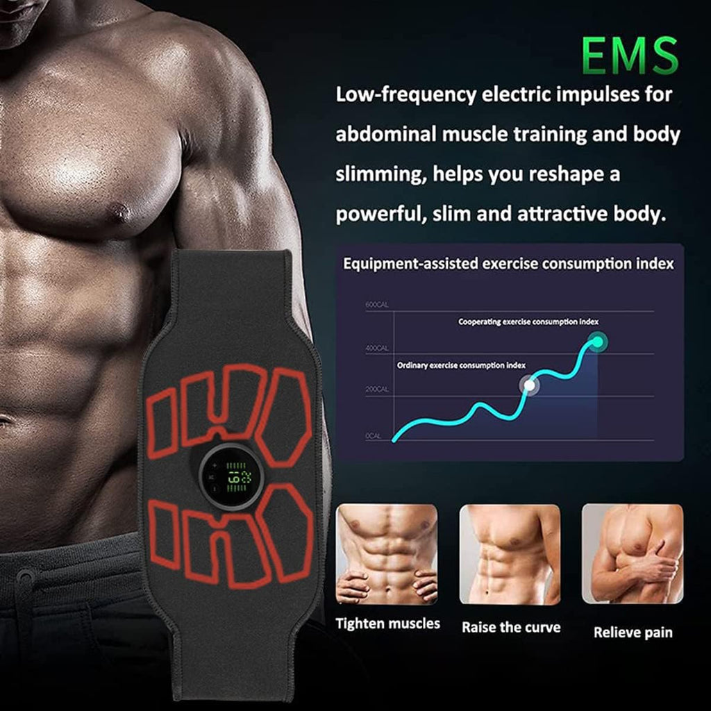 EMS Muscle Stimulator Abdominal Toning Belt V38197