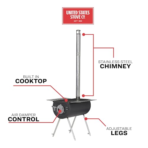 US Stove Caribou Portable Camp Stove O463