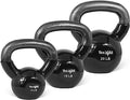 Yes4All Combo Kettlebells Vinyl Coated Weight Sets Great for Full Body Workout Equipment Push up, Grip Strength and Strength Training, Dumbbell Weights Exercises