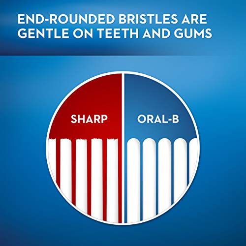 Oral-B Indicator Contour Clean Toothbrushes, Medium, 4 Count J191