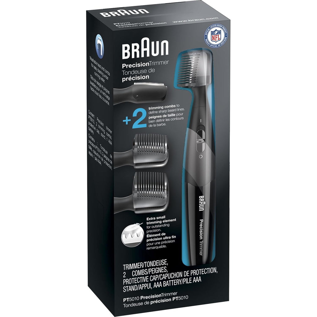 Braun Precision Trimmer PT5010, Men's Beard, Ear & Nose Trimmer B195