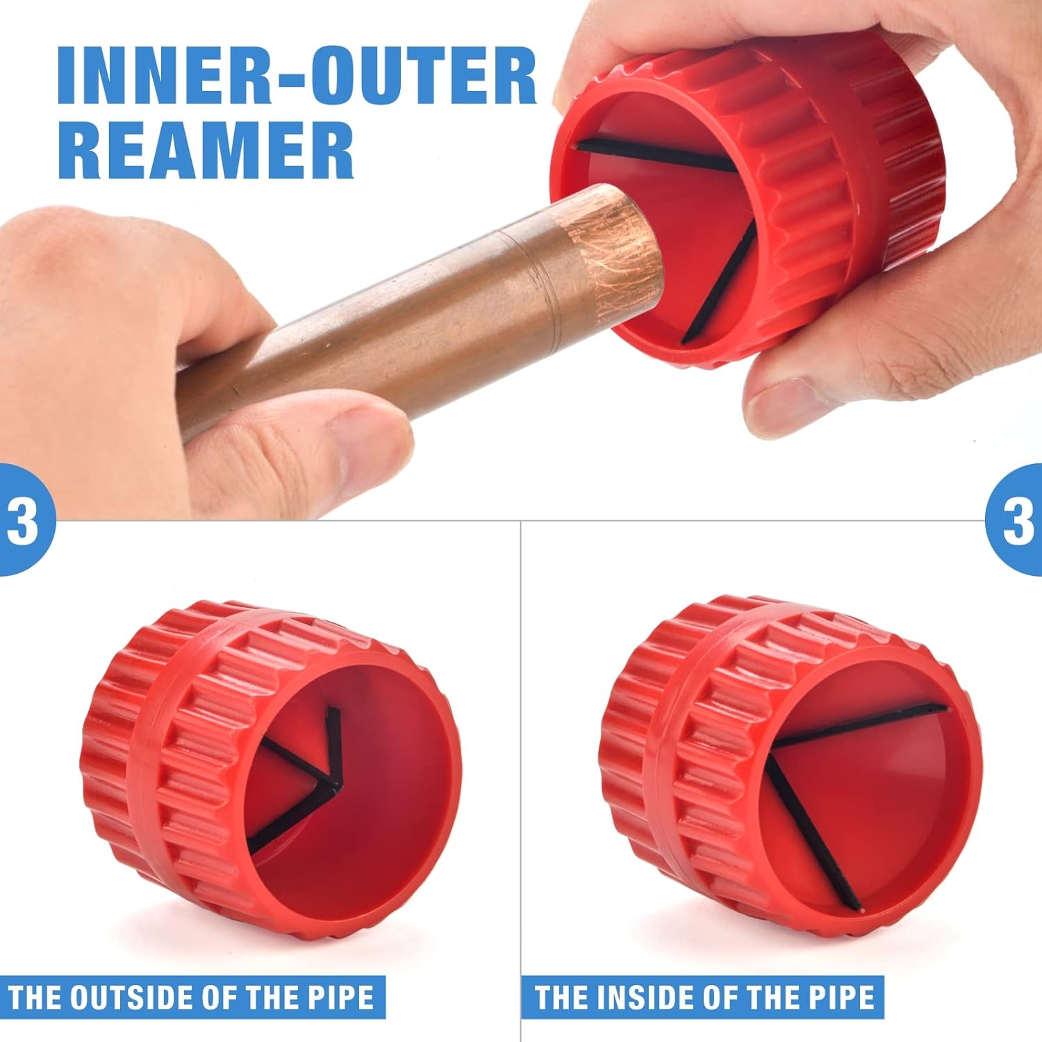 iCrimp Hydraulic Copper Tubing Press Tool Kit for 1/2-in, 3/4-in, 1-in Fittings Z41219