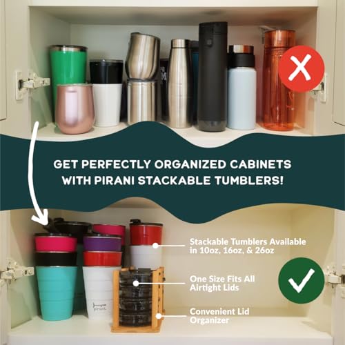 Pirani 16oz Ombre Insulated Stackable Tumbler with Lid C252649