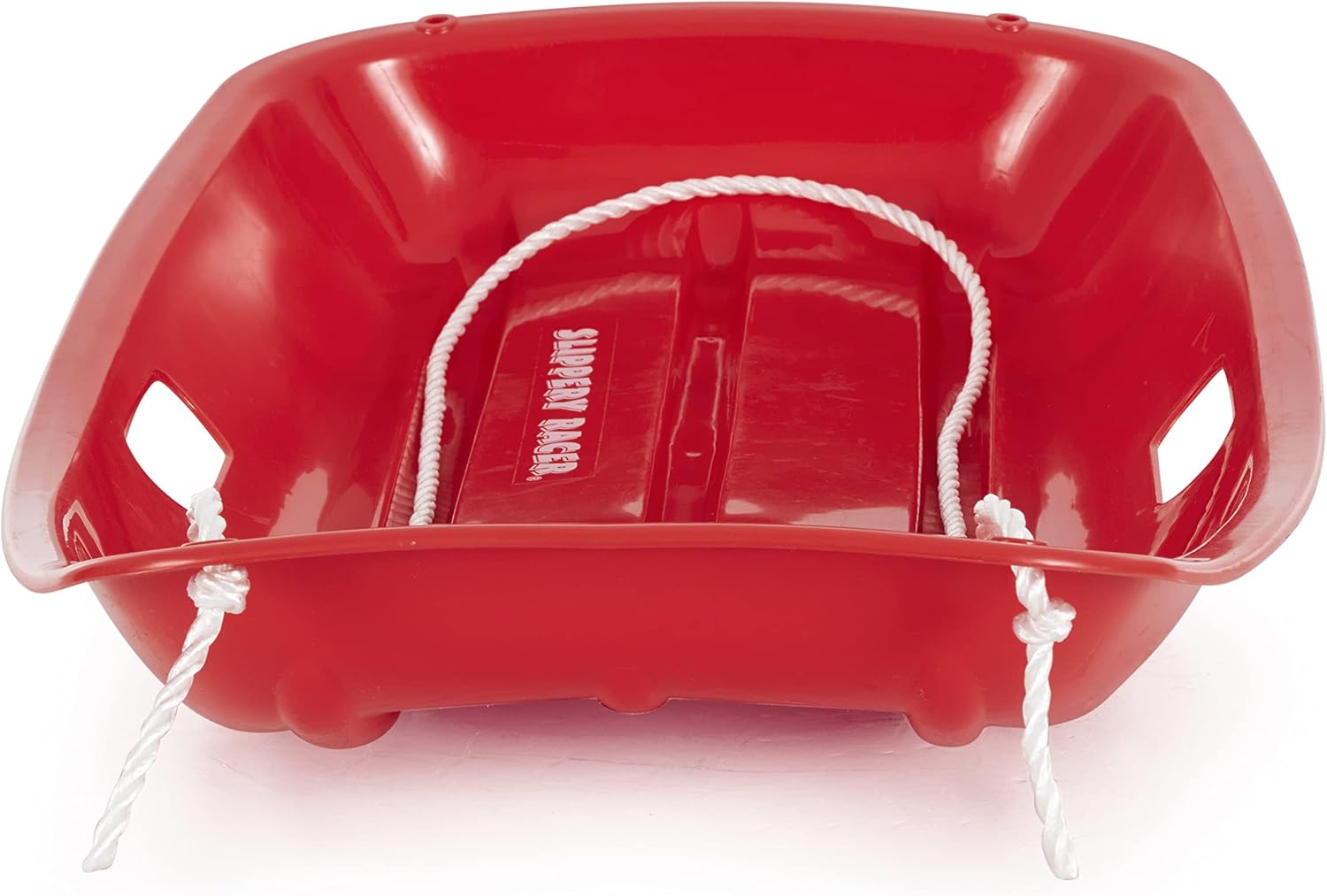 Downhill Sprinter Kids Toddler Snow Sled with Pull Rope, Red (2 Pack) N98704