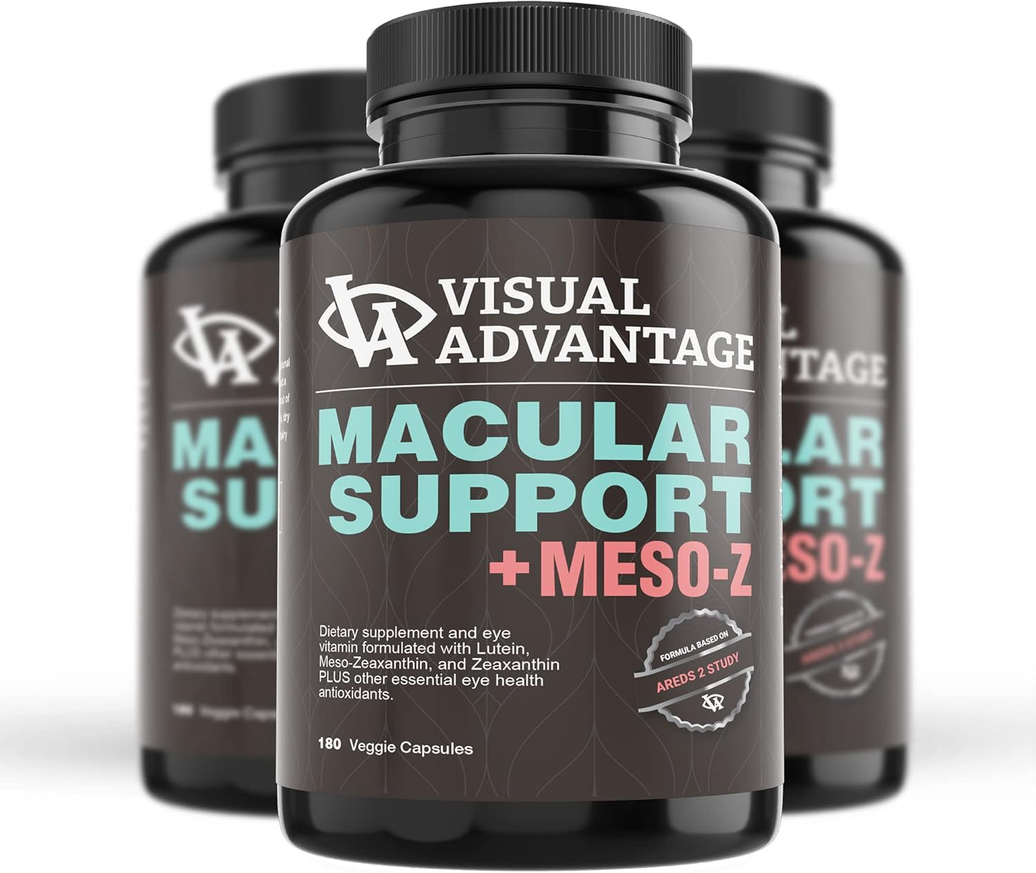 Visual Advantage® Macular Support + Meso-Z Blue Light Eye Vitamin (180 Count) J473